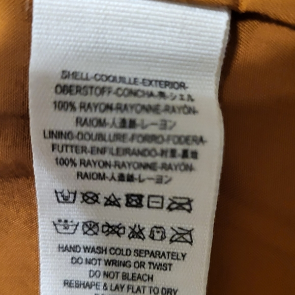 Gently Preworn Chestnut Tan Faux Leather Mini Skirt by Free People Size 2 - Picture 4 of 6